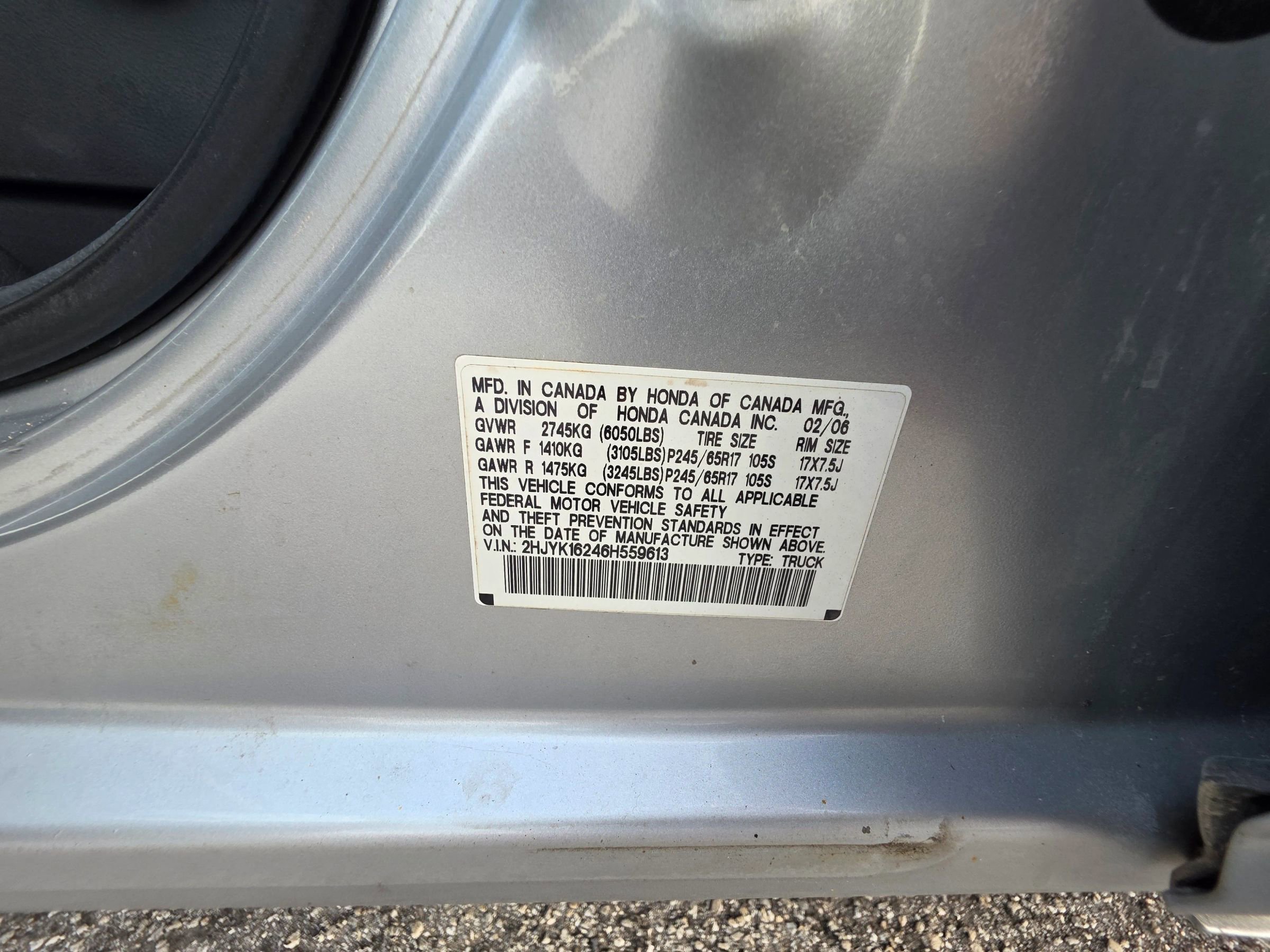 Used 2006 Honda Ridgeline RT image 26