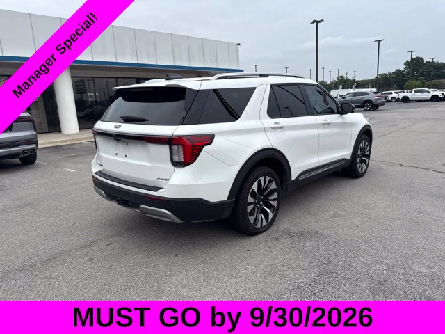 Used 2025 Ford Explorer Platinum w/ LUX Leather Package AWD/4WD image 3