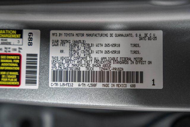 New 2025 Toyota Tacoma TRD Sport w/ TRD Sport Upgrade Package AWD/4WD image 43