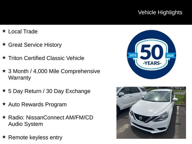 Used 2016 Nissan Sentra SV FWD image 5