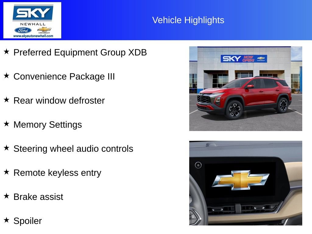 New 2025 Chevrolet Equinox ACTIV w/ Convenience Package III image 12