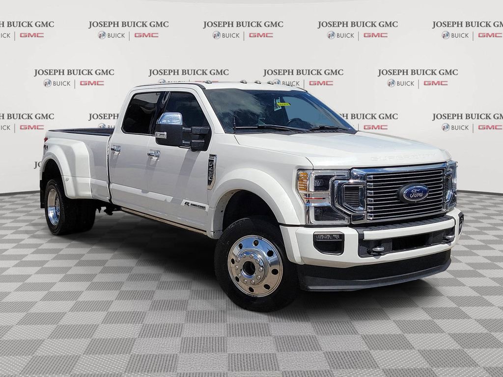 Used 2021 Ford F450 Platinum w/ FX4 Off-Road Package AWD/4WD image 1