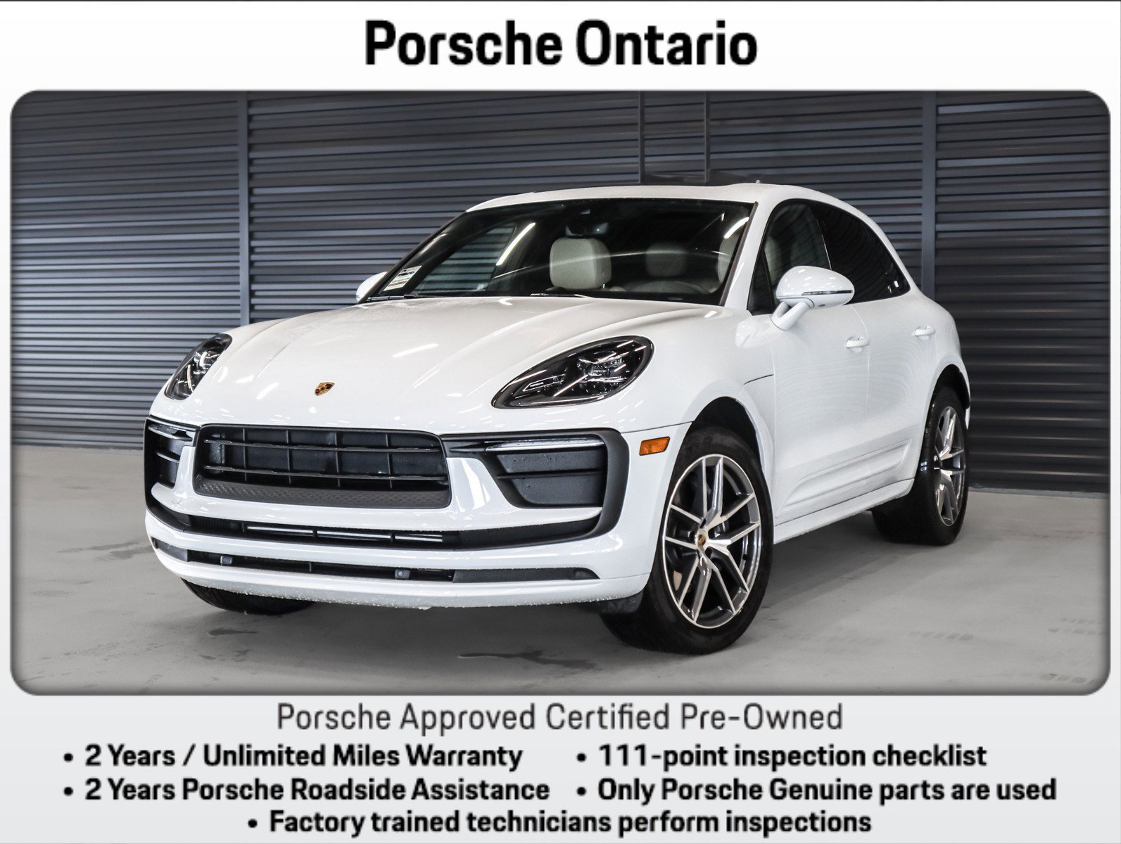 Certified 2022 Porsche Macan