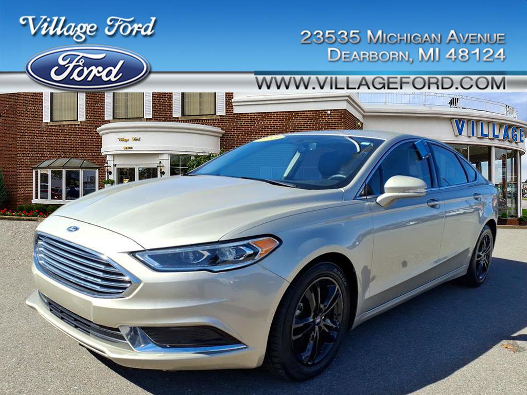 Certified 2018 Ford Fusion SE w/ Fusion SE Technology Package