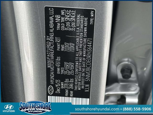 Certified 2024 Hyundai Tucson SEL AWD/4WD image 21