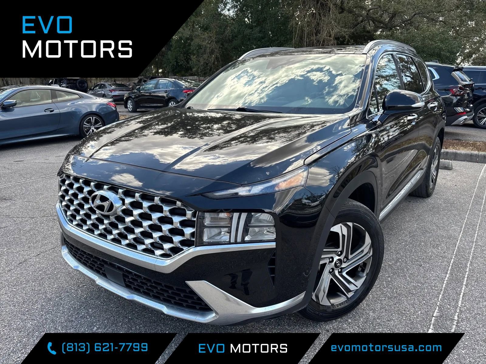 Used 2022 Hyundai Santa Fe SEL w/ Convenience + Premium Package FWD image 1
