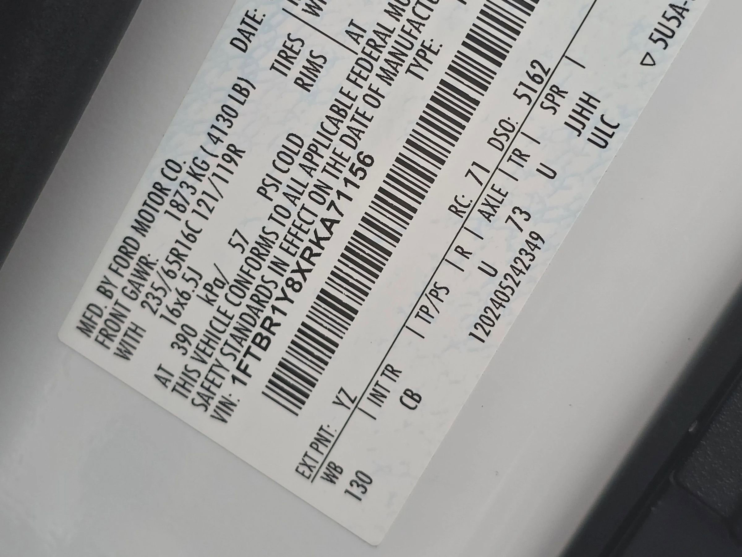 Used 2024 Ford Transit 250 Low Roof w/ Exterior Upgrade Package image 30