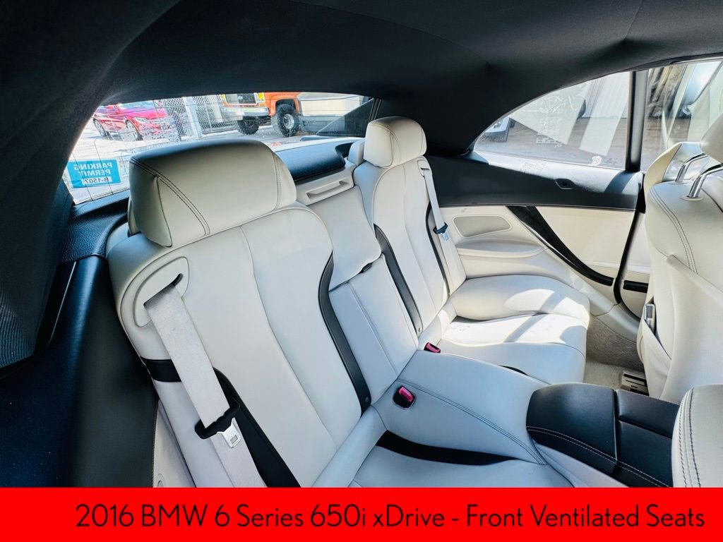 Used 2016 BMW 650i xDrive Convertible AWD/4WD image 26