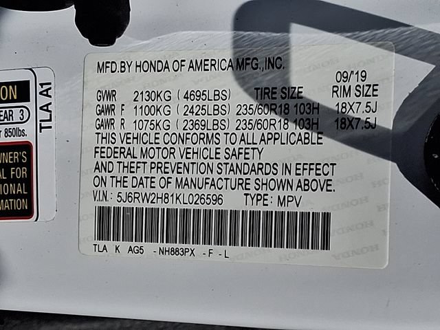 Used 2019 Honda CR-V EX-L image 27