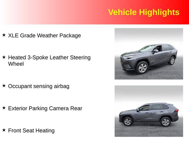 Used 2023 Toyota RAV4 XLE w/ XLE Grade Weather Package AWD/4WD image 3