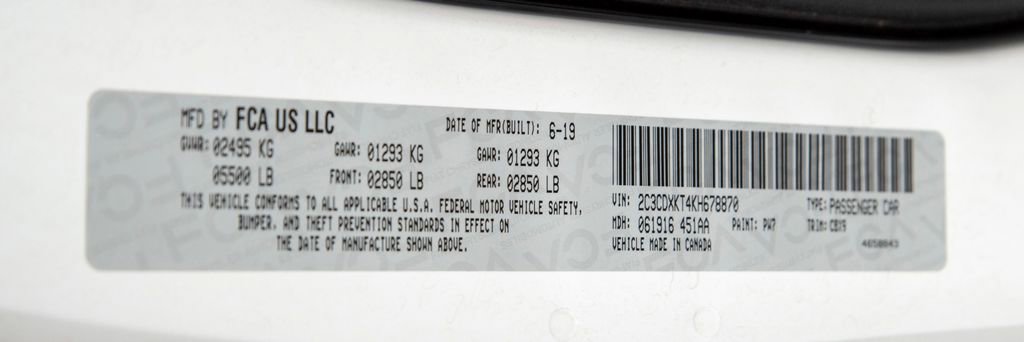 Used 2019 Dodge Charger Police w/ Fleet Safety Group image 30