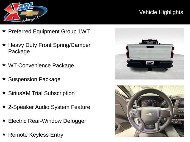 Used 2025 Chevrolet Silverado 3500 W/T w/ WT Convenience Package image 2