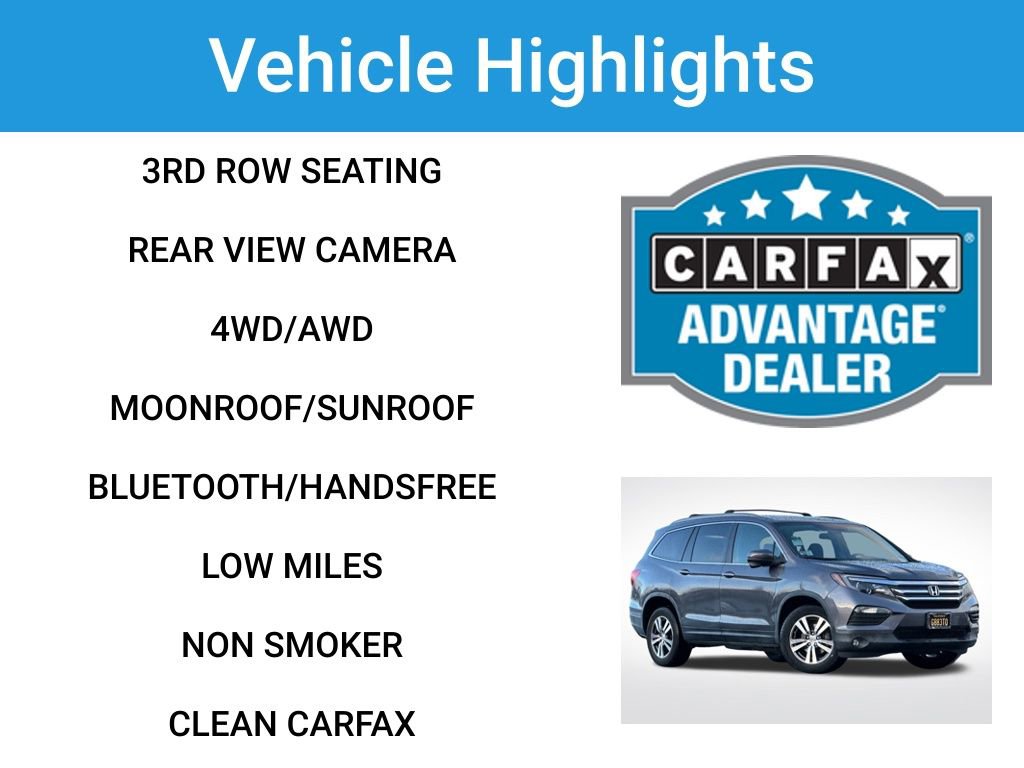 Used 2016 Honda Pilot EX-L image 2