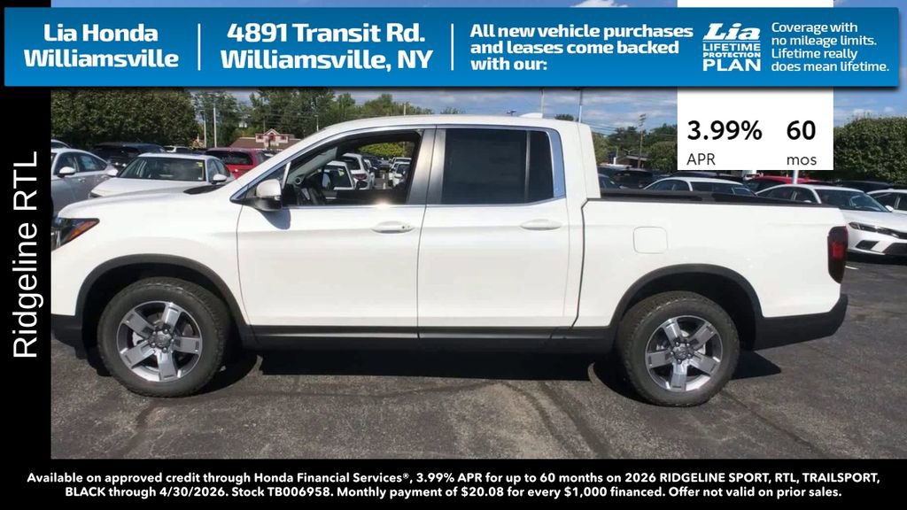 New 2026 Honda Ridgeline RTL image 5