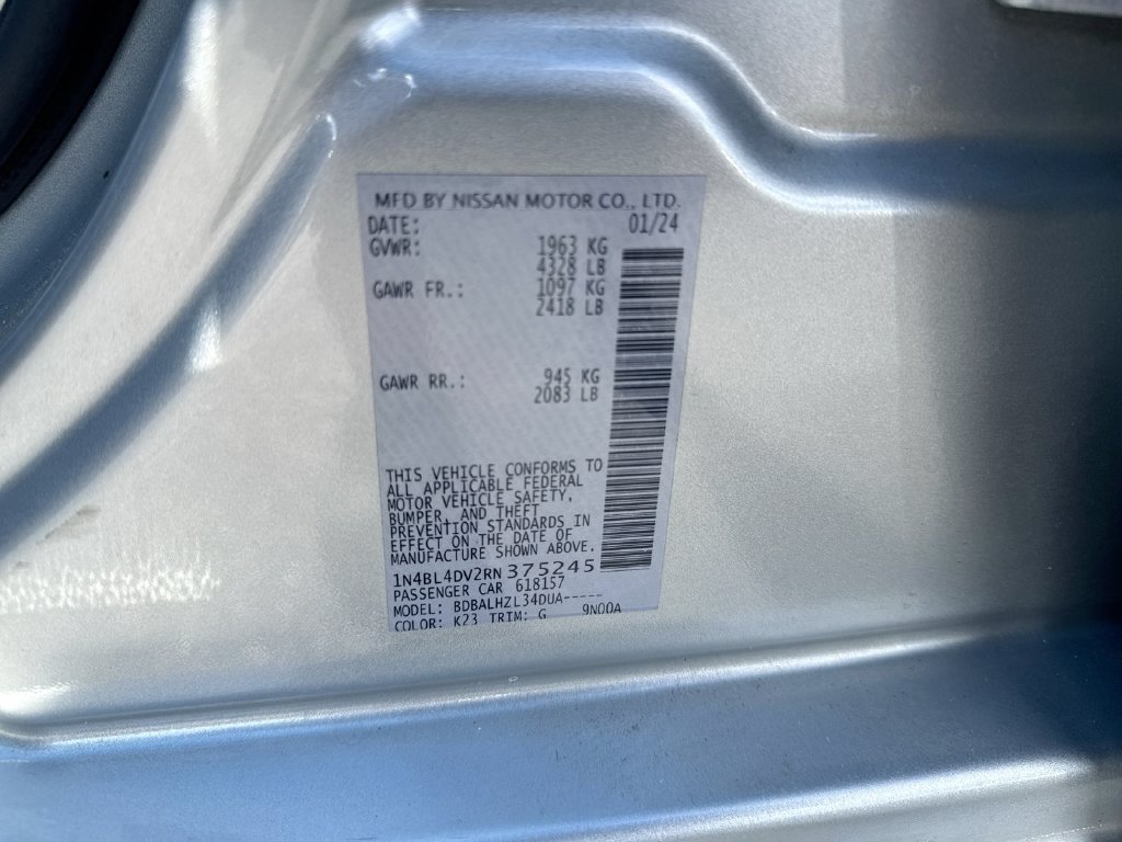 Used 2024 Nissan Altima 2.5 SV FWD image 27