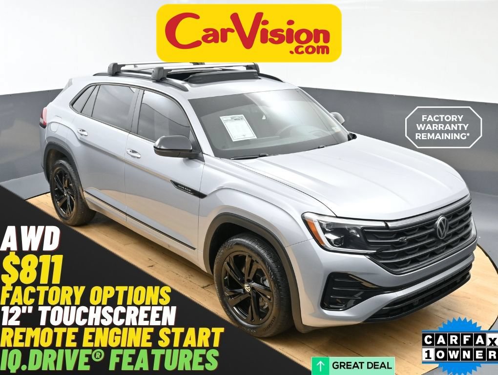 Used 2025 Volkswagen Atlas Cross Sport SEL R-Line AWD/4WD image 1