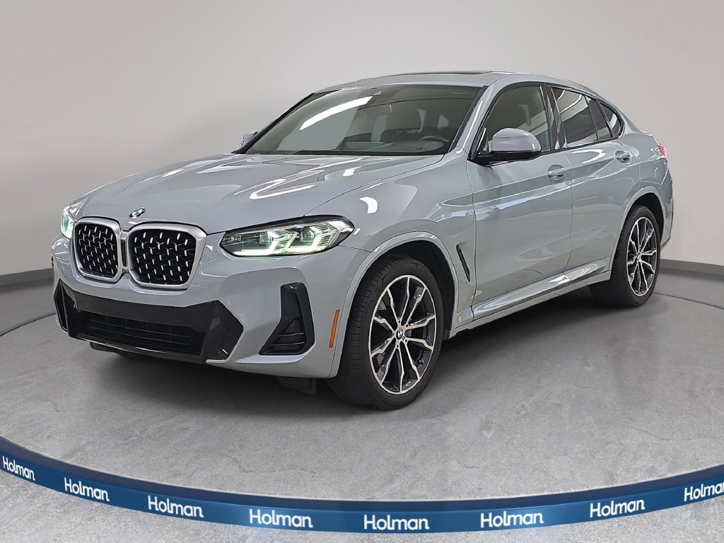 Certified 2022 BMW X4 xDrive30i w/ M Sport Package 2 AWD/4WD image 1