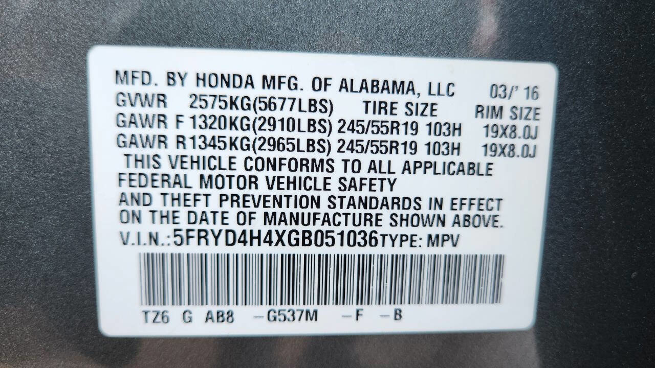 Used 2016 Acura MDX SH-AWD w/ Technology Package image 45