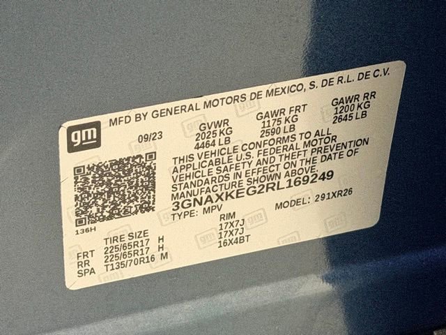 Used 2024 Chevrolet Equinox LT w/ LPO, Floor Liner Package image 22