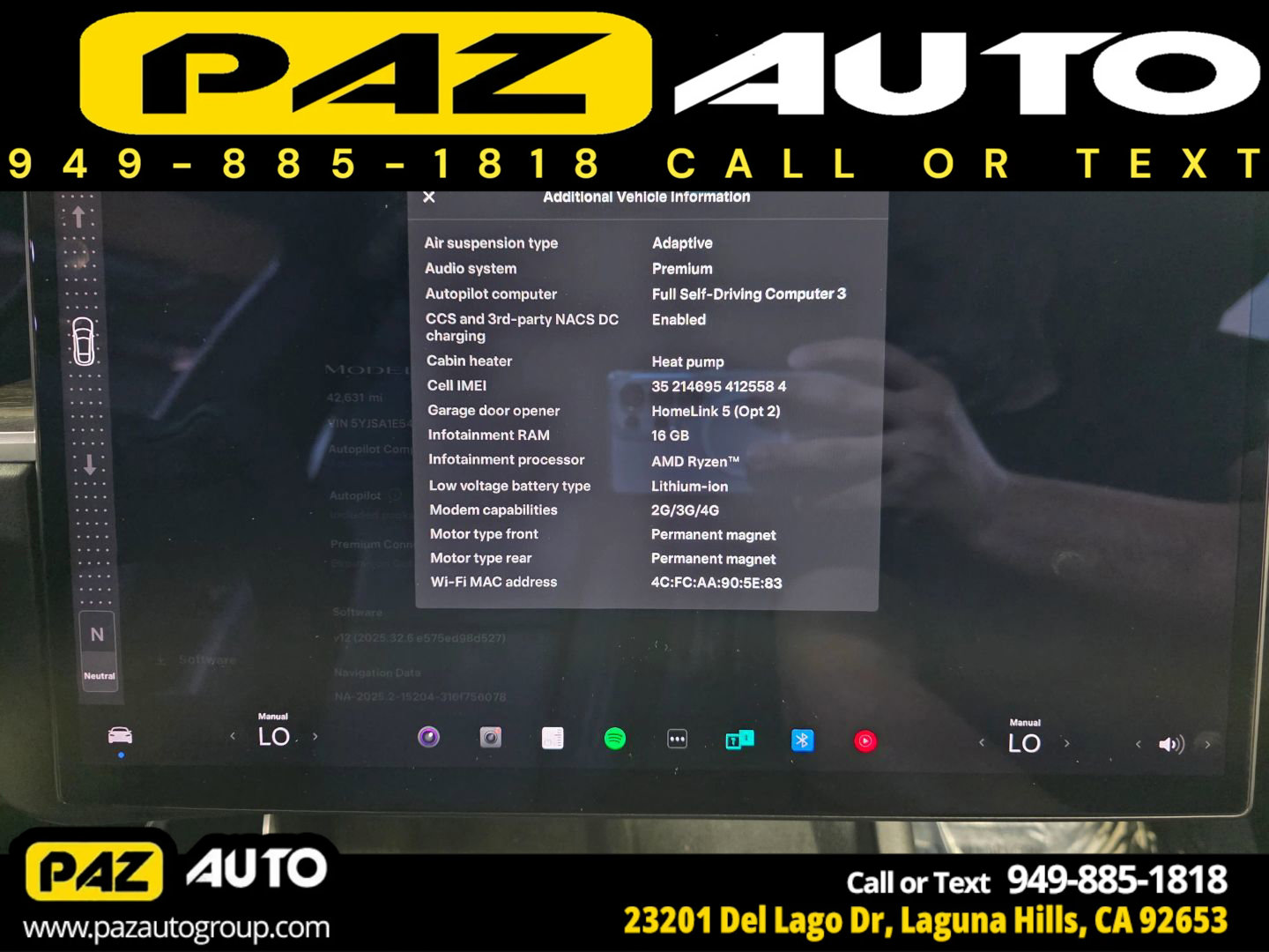 Used 2022 Tesla Model S image 21