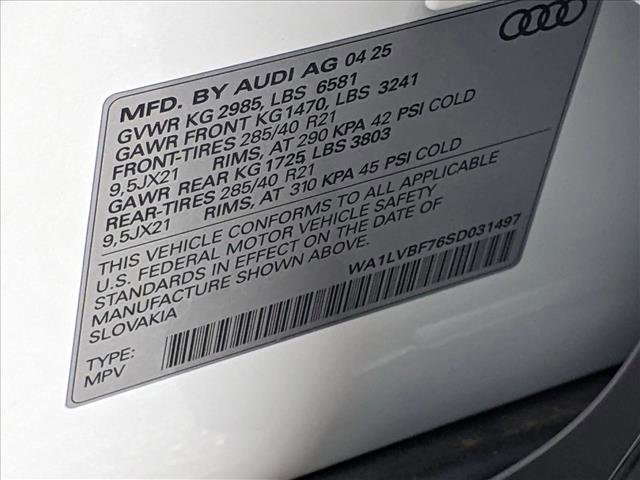 New 2025 Audi Q7 3.0T Premium Plus image 18