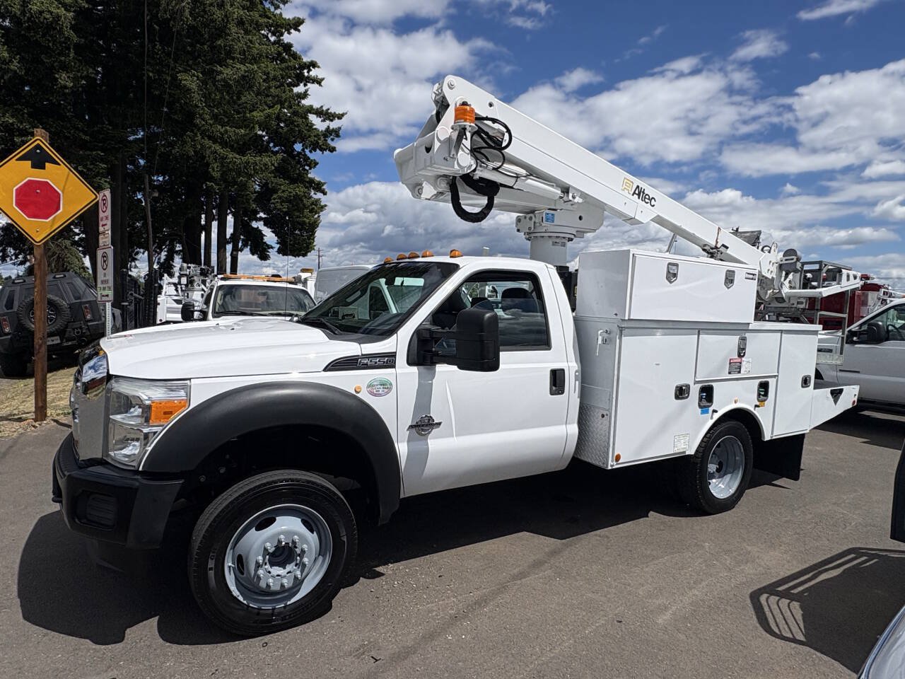 Used 2016 Ford F550 Luxury w/ Snow Plow Prep Package