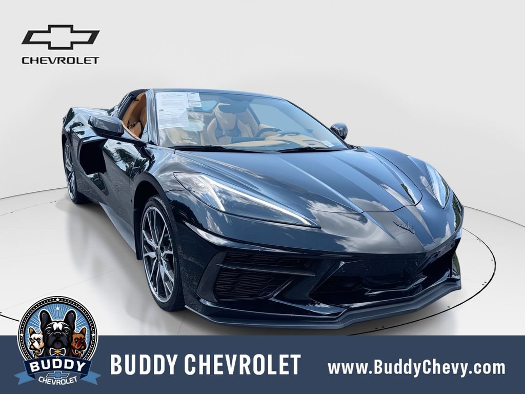 Used 2023 Chevrolet Corvette Stingray Premium Conv w/ Z51 Performance Package RWD image 1