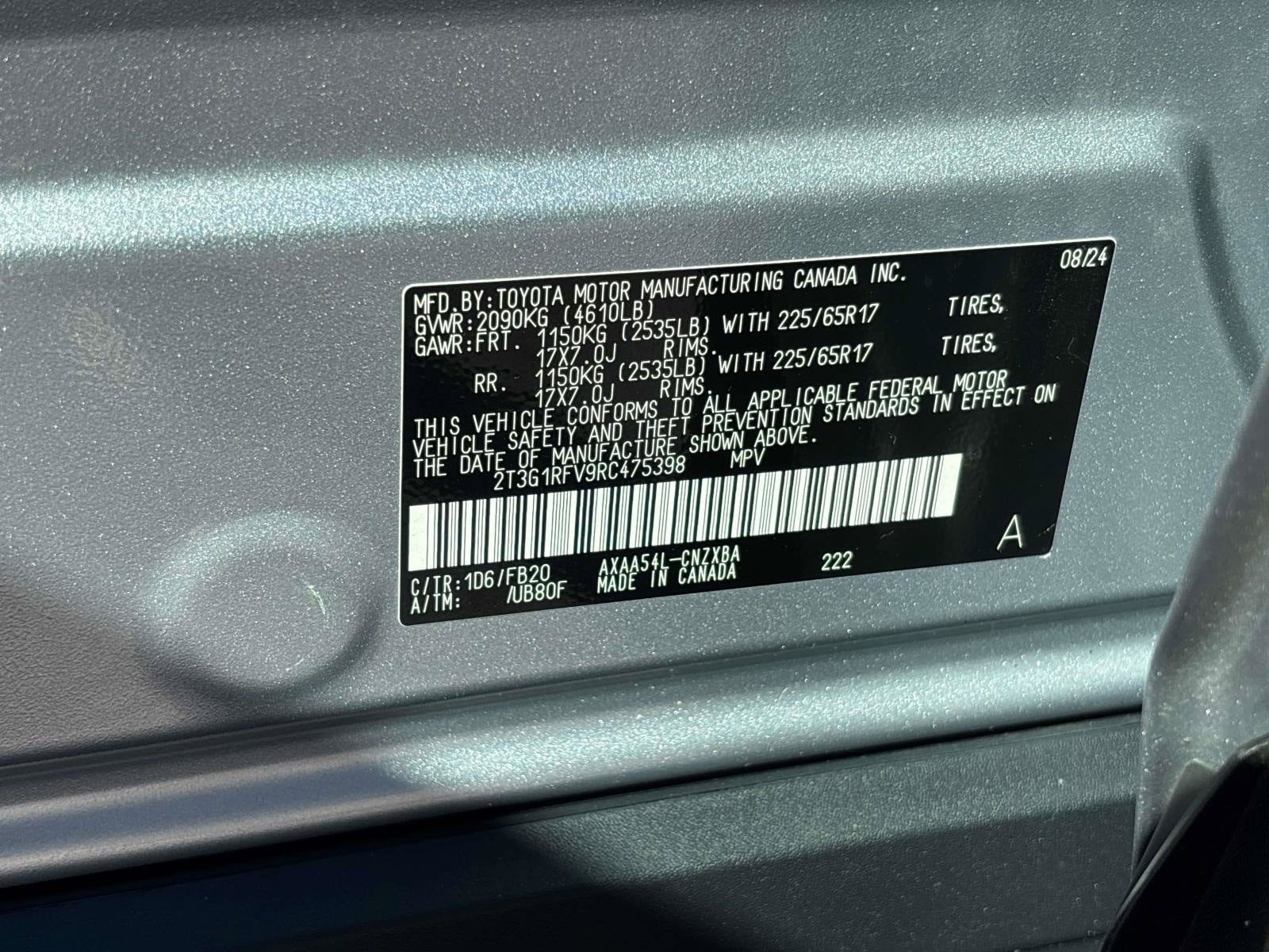 Certified 2024 Toyota RAV4 LE AWD/4WD image 25