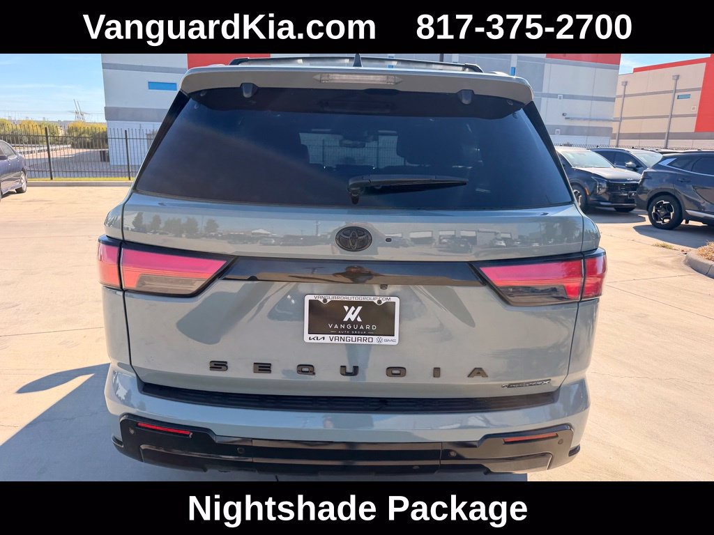 Used 2025 Toyota Sequoia Limited w/ Nightshade Package RWD image 3