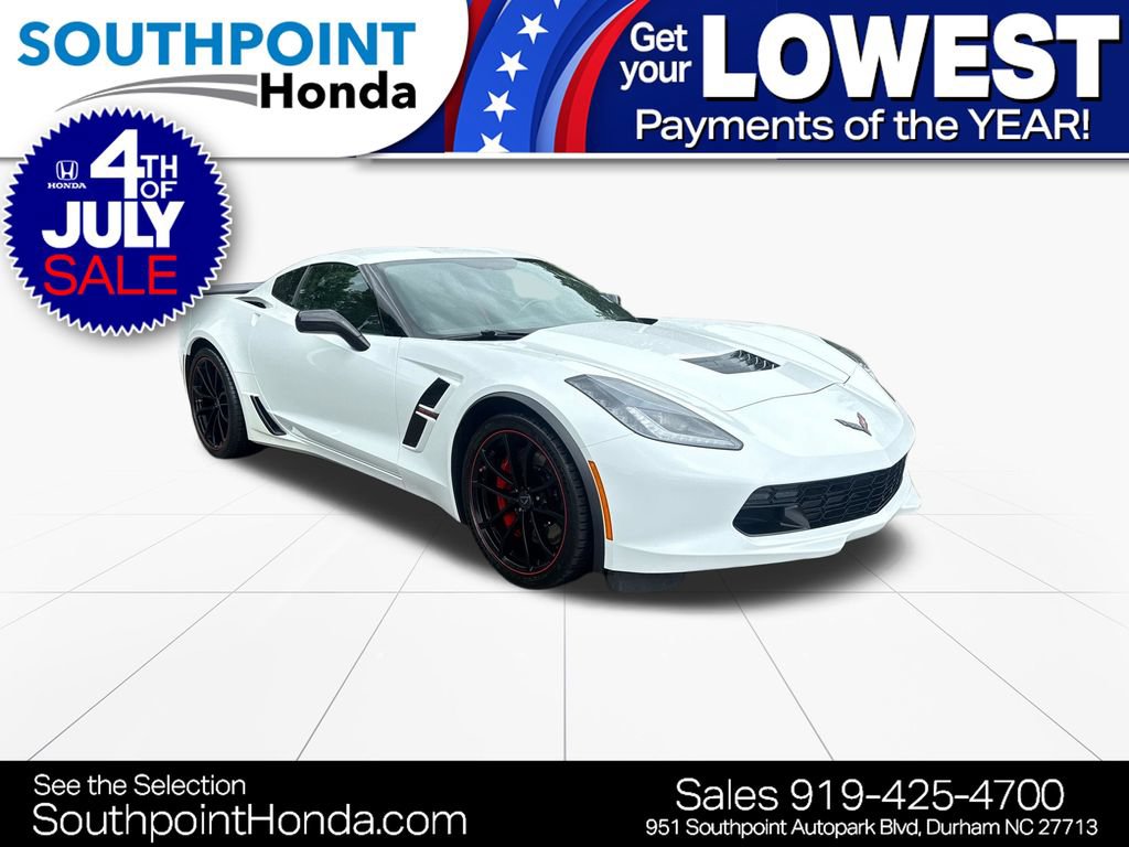 Used 2017 Chevrolet Corvette Grand Sport w/ Carbon Flash Badge Package