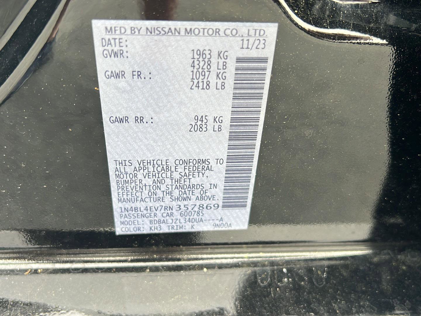 Used 2024 Nissan Altima 2.5 SL image 43