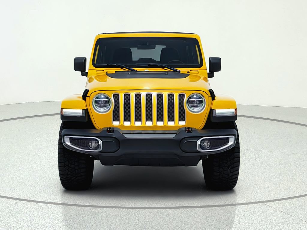 Used 2019 Jeep Wrangler Unlimited Sahara w/ Uconnect 4C Nav & Sound Group AWD/4WD image 2