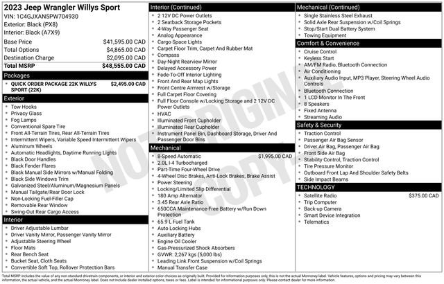 Used 2023 Jeep Wrangler Willys image 31