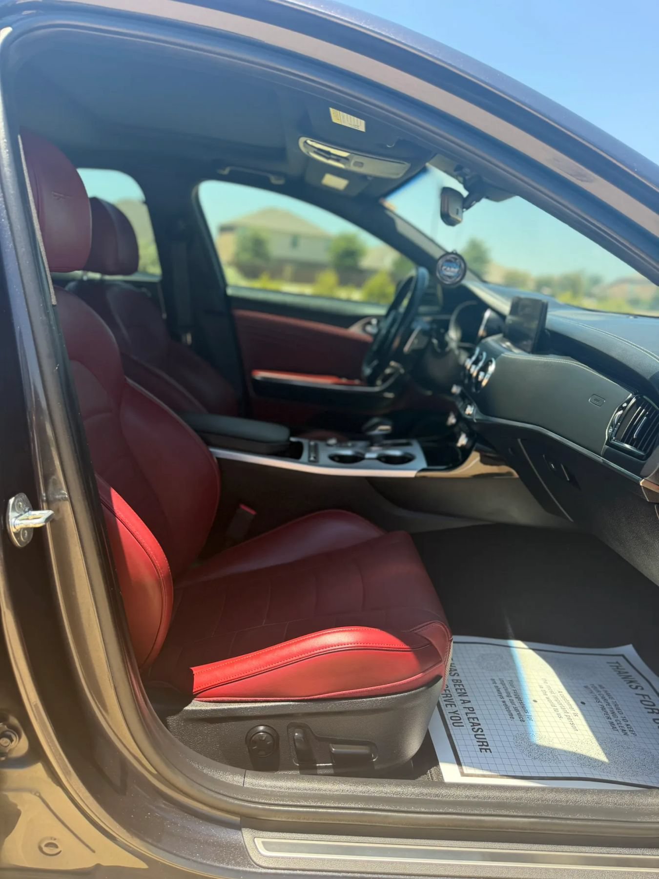 Used 2022 Kia Stinger GT2 w/ Red Interior Color Package RWD image 26