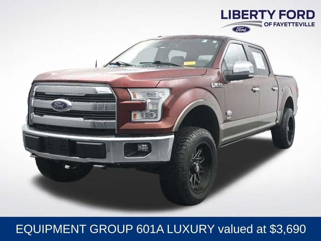 Used 2015 Ford F150 King Ranch w/ Equipment Group 601A Luxury AWD/4WD image 1