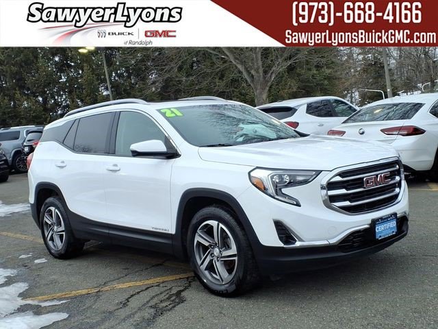 Certified 2021 GMC Terrain SLT w/ Infotainment Package II