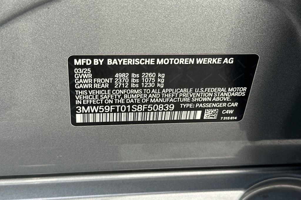 Used 2025 BMW M340i w/ Premium Package RWD image 35