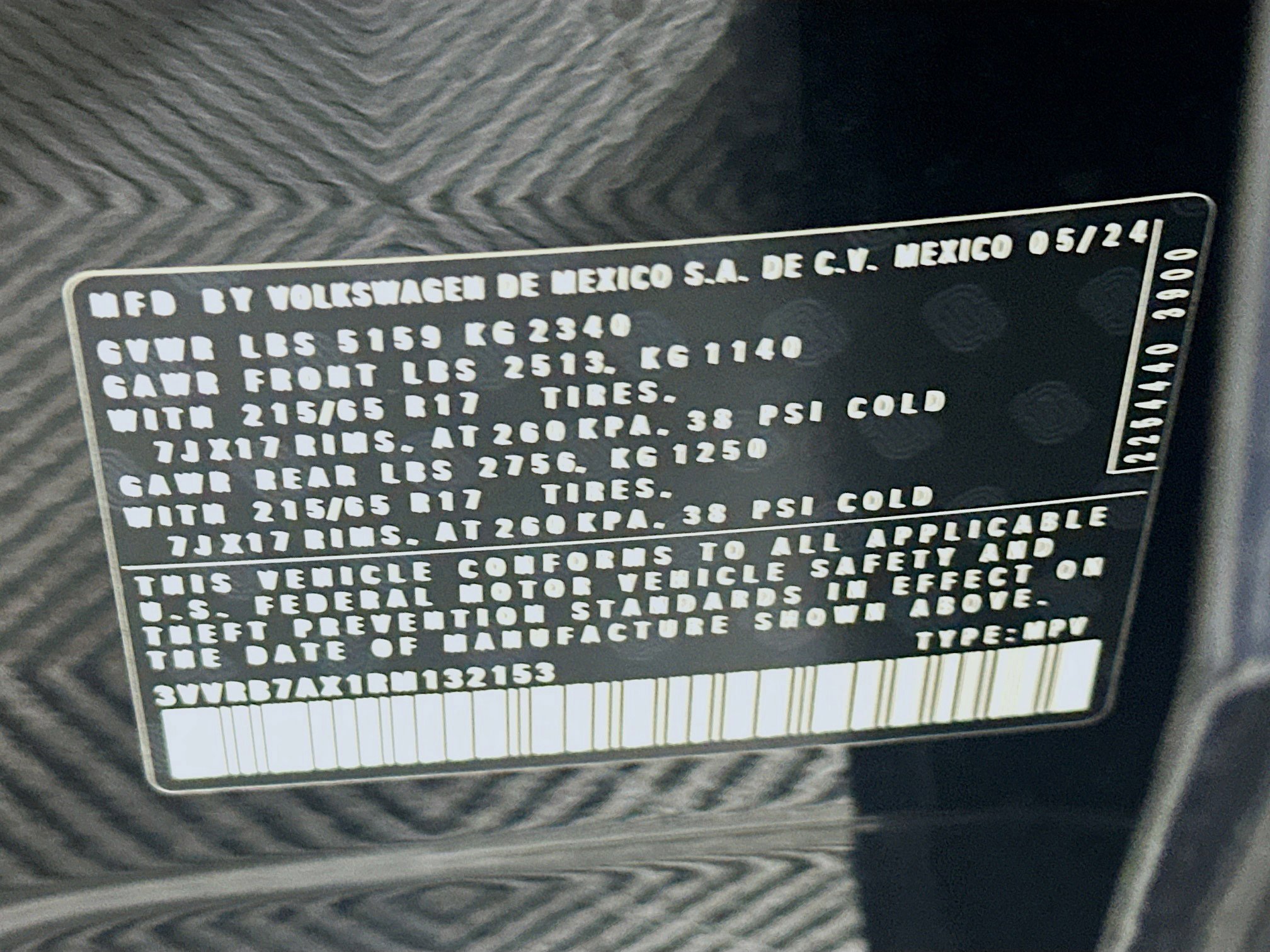 Used 2024 Volkswagen Tiguan S image 12