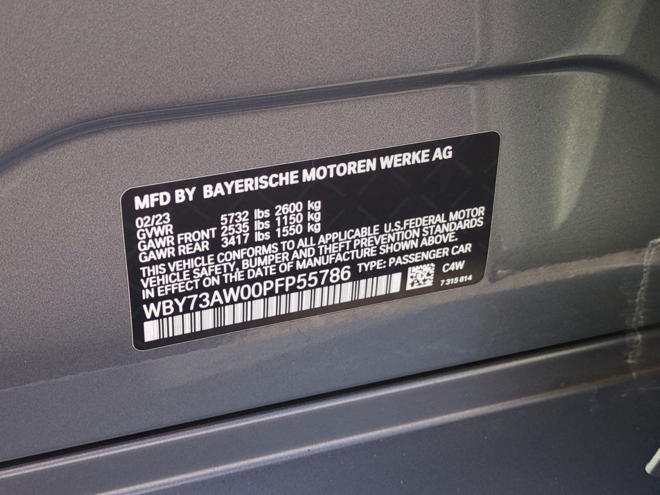 Certified 2023 BMW i4 eDrive40 w/ Premium Package RWD image 34