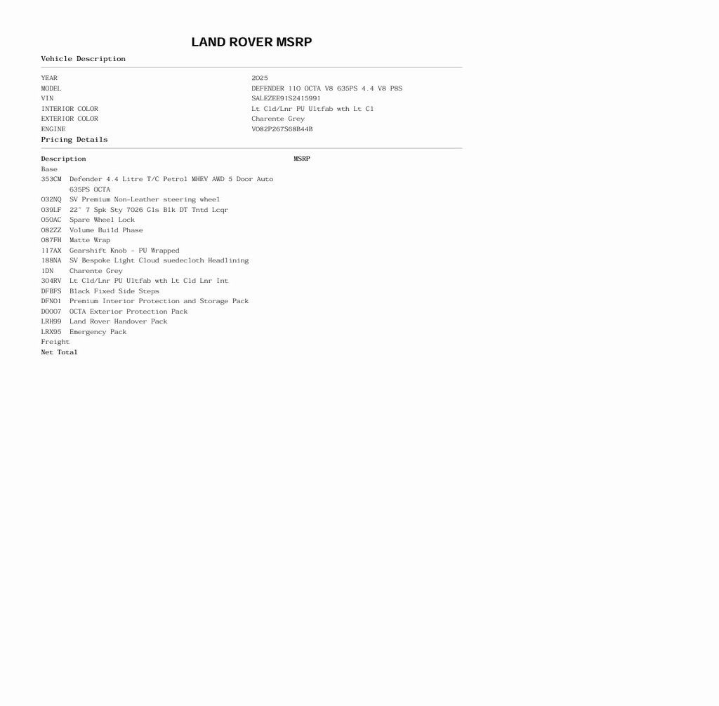 Used 2025 Land Rover Defender 110 image 24