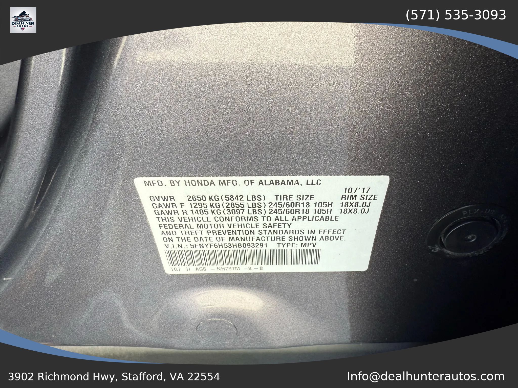Used 2017 Honda Pilot EX-L image 39