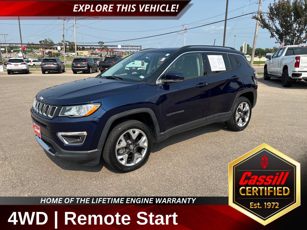 Used 2018 Jeep Compass Limited w/ Navigation Group AWD/4WD image 1
