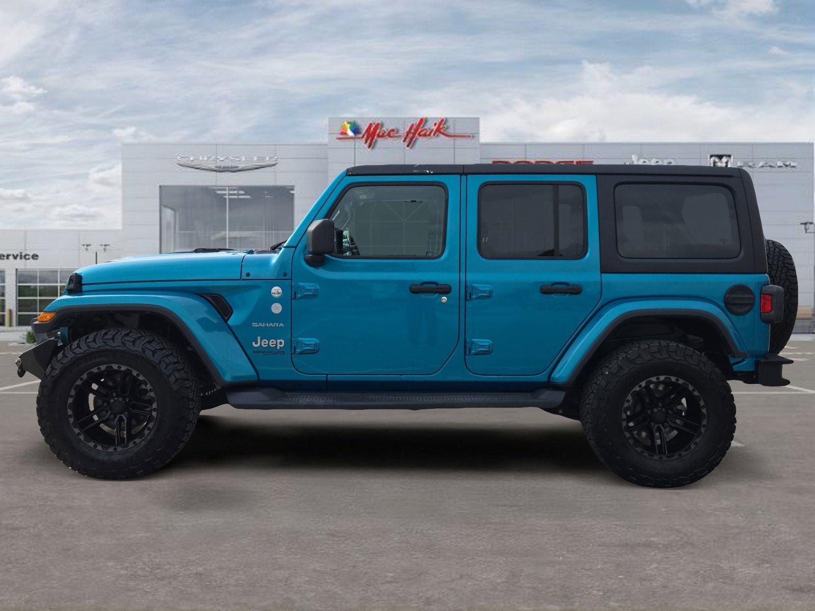 Used 2020 Jeep Wrangler Unlimited Sahara AWD/4WD image 2