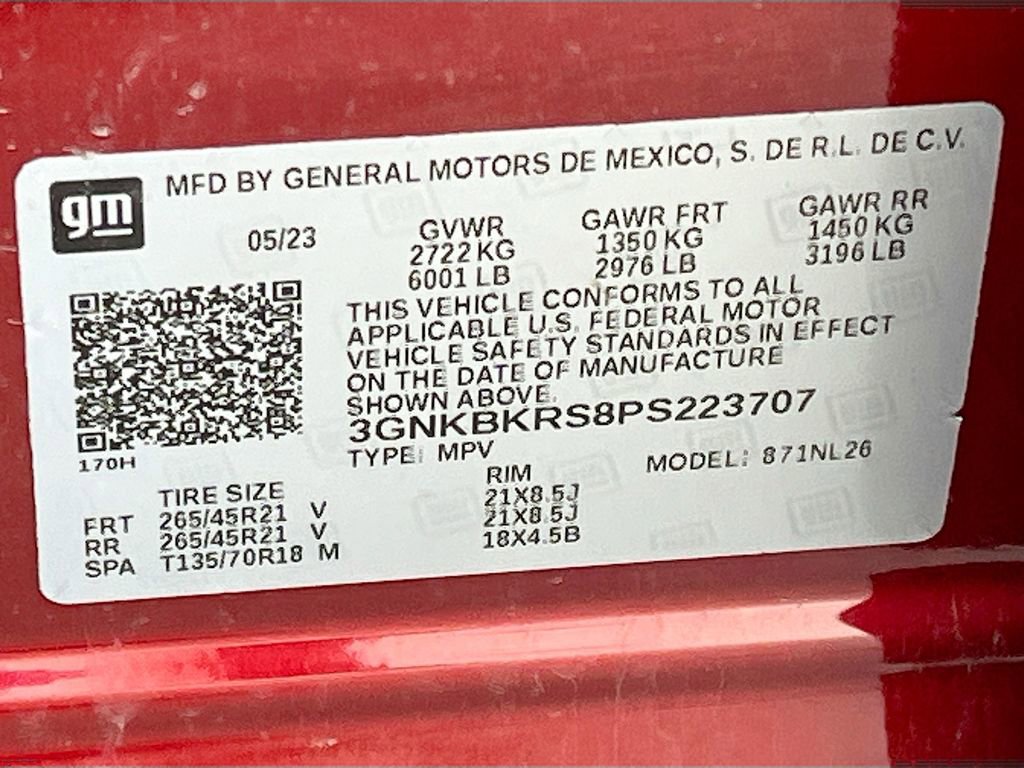 Used 2023 Chevrolet Blazer RS w/ Driver Confidence II Package image 34