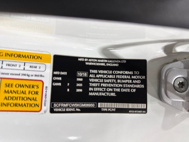 Used 2019 Aston Martin DB11 Volante image 94