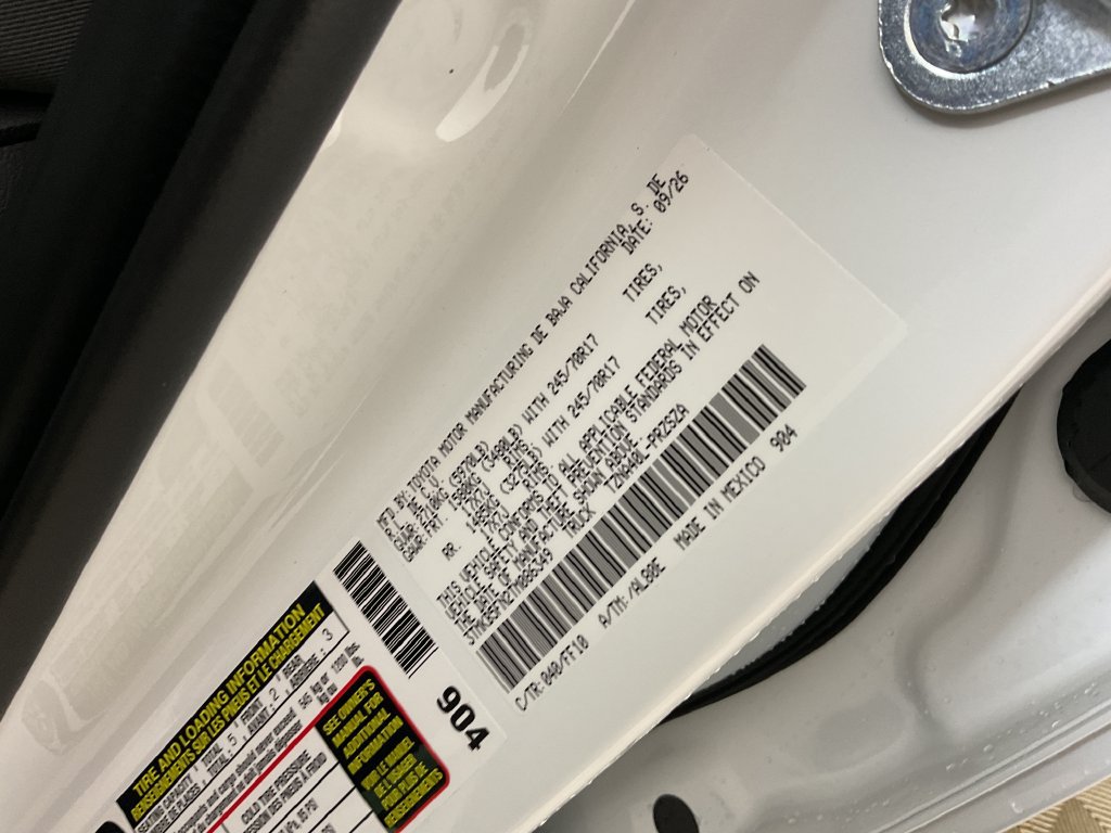 New 2026 Toyota Tacoma SR5 RWD image 25