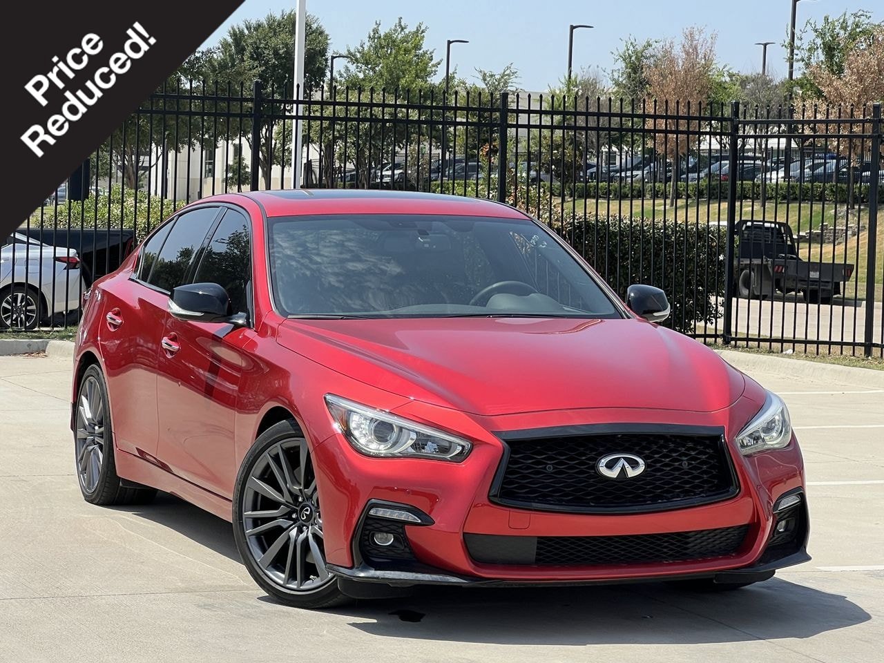 Used 2023 INFINITI Q50 Red Sport 400
