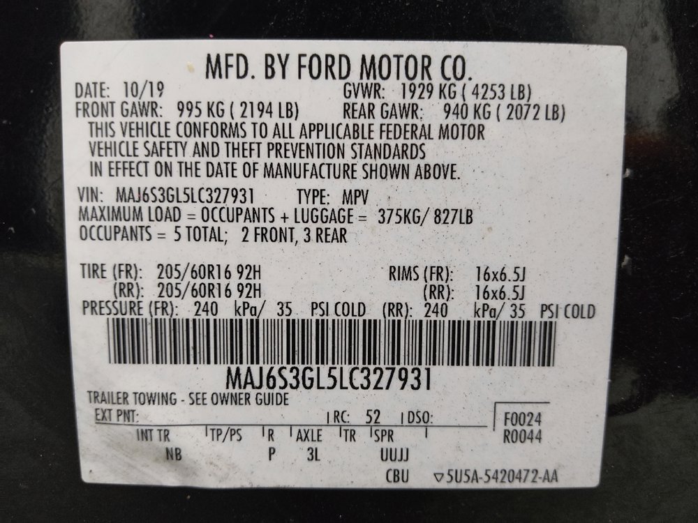 Used 2020 Ford EcoSport SE image 33