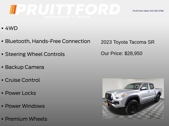 Used 2023 Toyota Tacoma SR AWD/4WD image 7