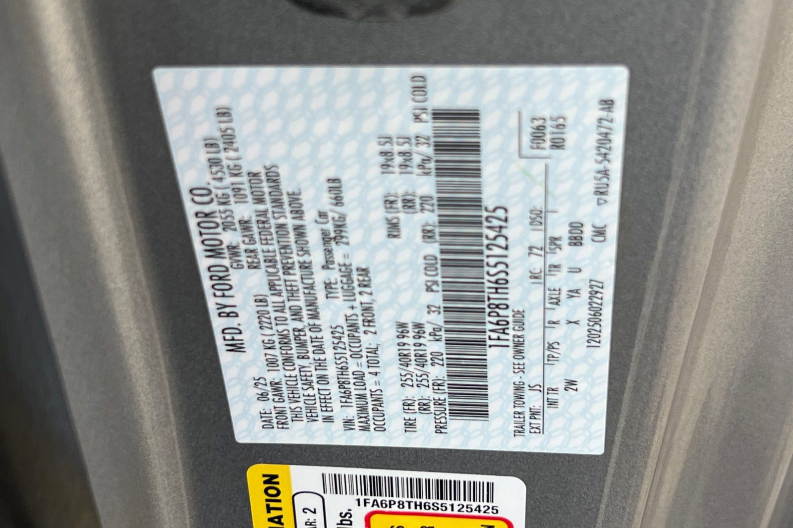 Used 2025 Ford Mustang EcoBoost image 26